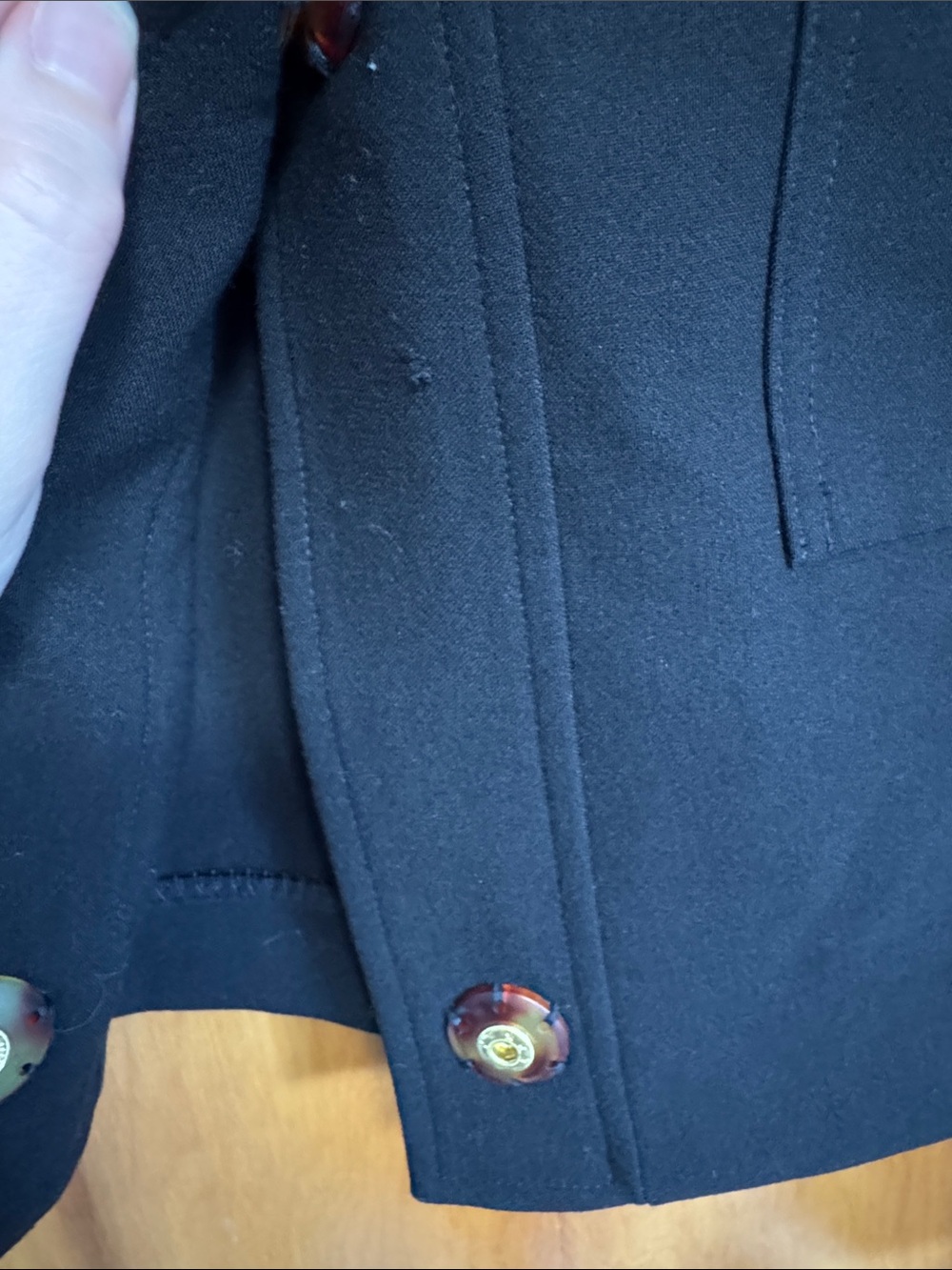 Express Black Cropped Utility Jacket - Picture 3 of 7